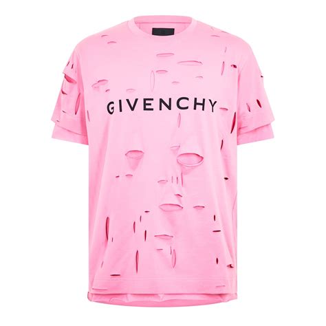 givenchy shirt pink|Givenchy t shirts for men.